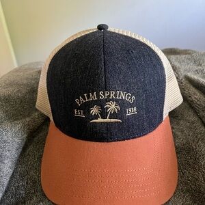 Legacy Beige Mesh Cap
